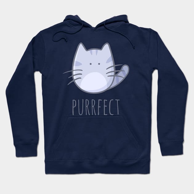 Purrfect Hoodie by myndfart